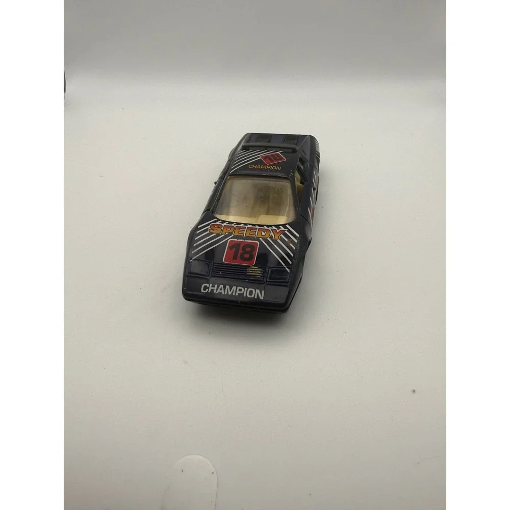 Vintage Speedy Champion 18 Diecast Race Car Black Model 4352 Toy Vehicle